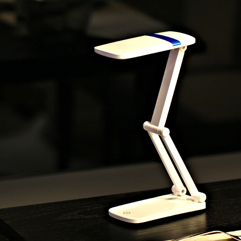 

YAGE 5929 LED Table Lamp USB Night Light 2.4W Foldable DC 5V/400-500mA Touch Switch Desk Lamp Non-limit Dimming Desk Light
