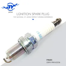 Marca (4X) FR6EI & MN163236 Alta QualityThe real 2687 MN163236 Iridium Spark Plug para Galant Eclipse Endeavor Lancer K.M