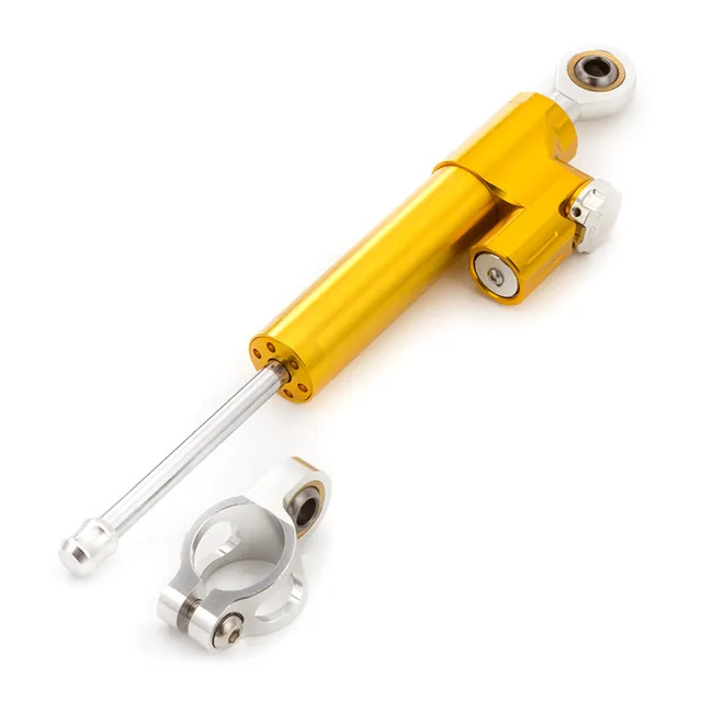 FXCNC Motorcycle Steering Damper Stabilizer Damper Reversed Safety