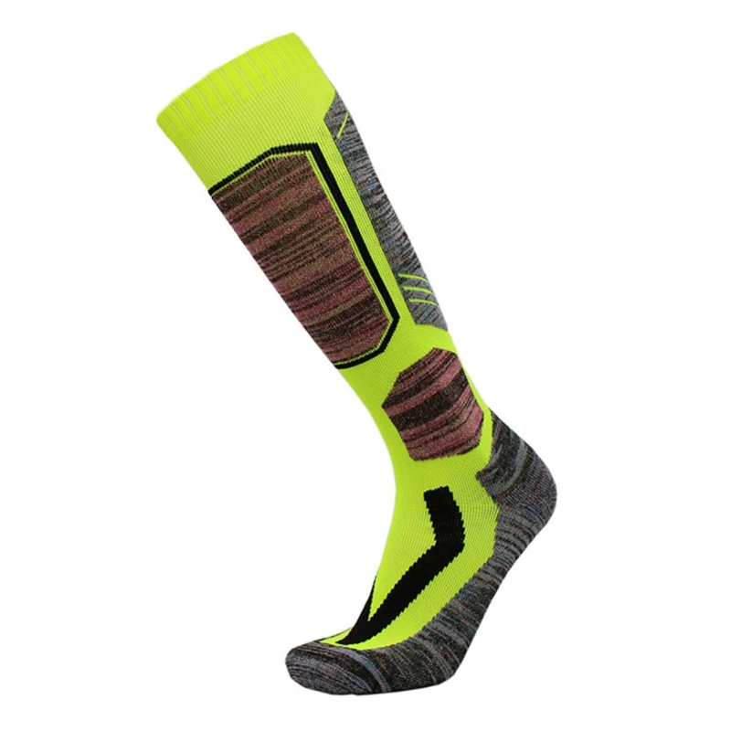 Одежда высшего качества футбольные гетры носки для девочек мужские обувь мальчиков спортивные прочные Длинные взрослых Баскетбол утолщение - Цвет: Зеленый