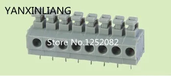 

(100Pcs/lot) 2P KF235-5.0-2p Pitch PCB Spring Terminal Block connector 250V/10A