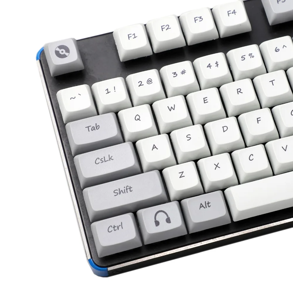 Новое поступление XDA 61 87 108 ANSI Lotus Music Keyset Dye-sub Keycaps для MX Mechanical Keyboard filco