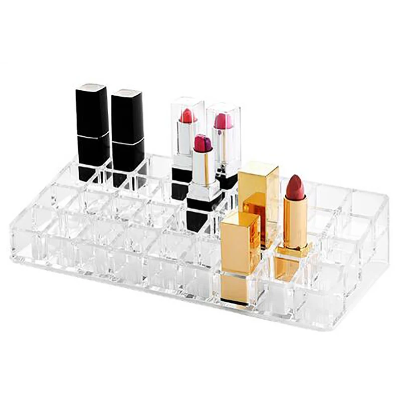 Acrylic Makeup Organizer Toiletry Storage Case Cosmetics Display Case
