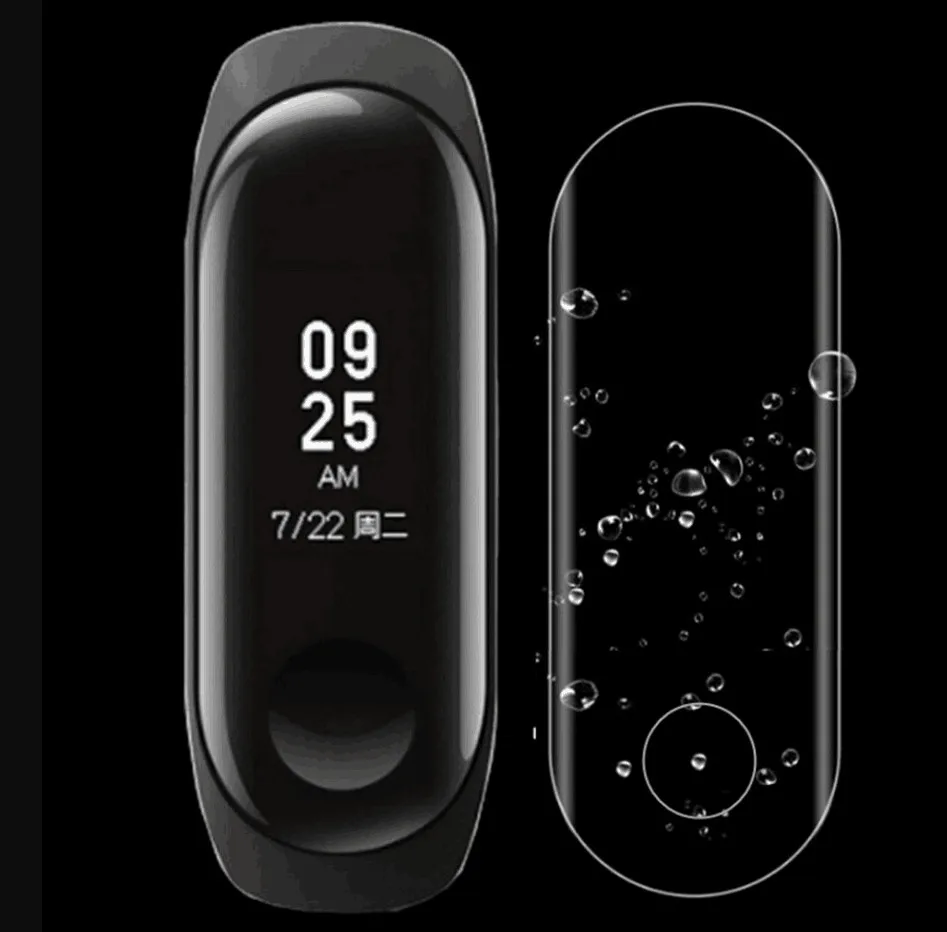 3pcs Branches Protector Miband3 Mi band 3 HD Ultra Thin Anti-scratch Screen Protective Film for Xiaomi Mi Band 3 Band3 Screen asling ultra thin protective film for xiaomi mi 6x