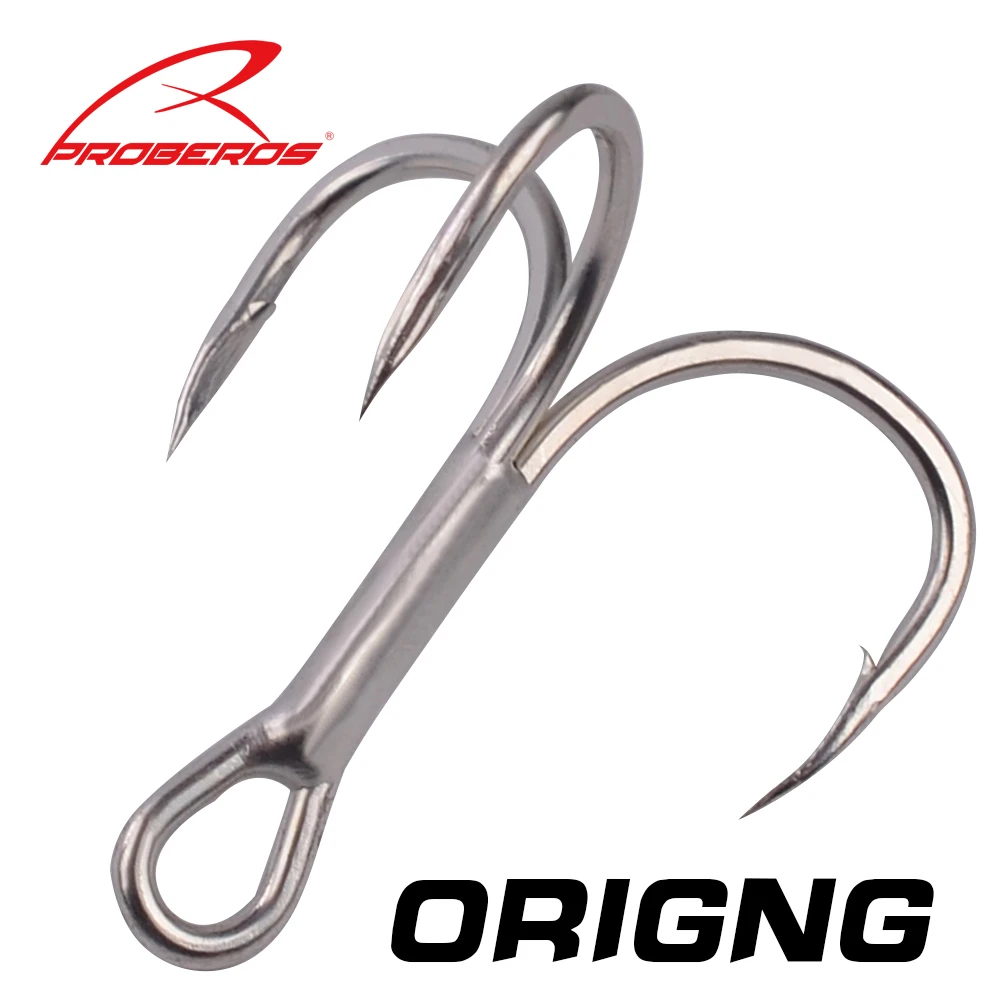 Buy 20pc/Box Super Sharp ORIGIN Hook Treble Fishing