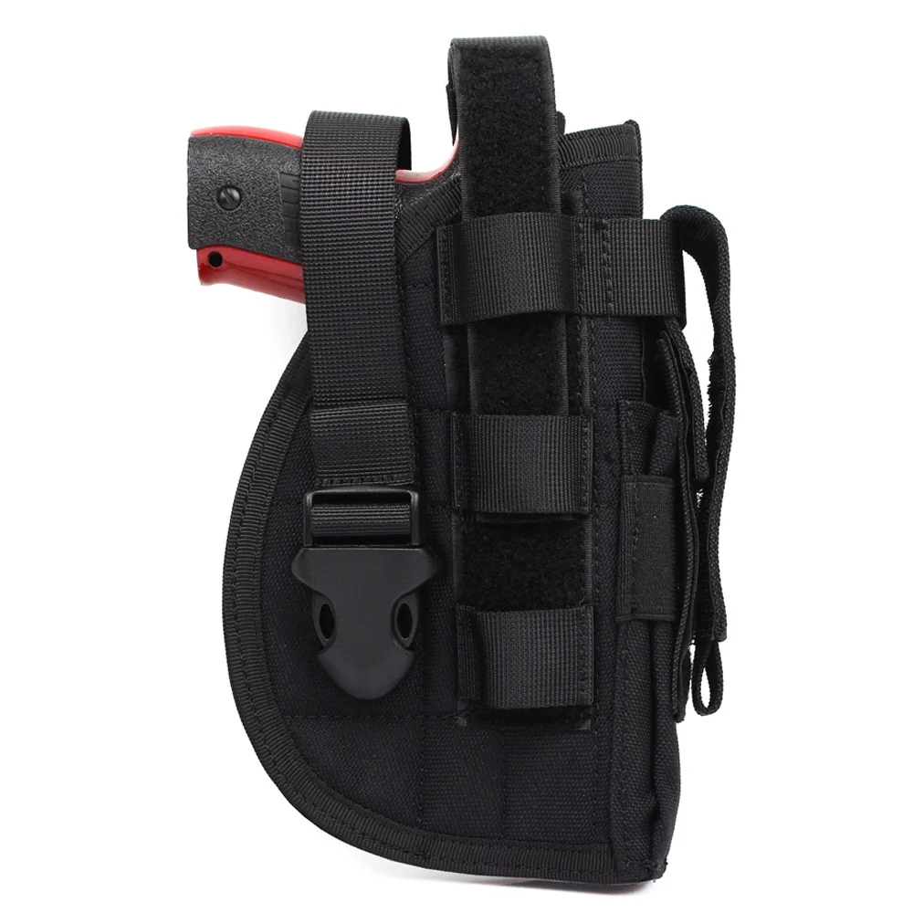 Molle Gun Pistol Belt Holster with Mag Pouch for Right Hand 1911 45 92 96 