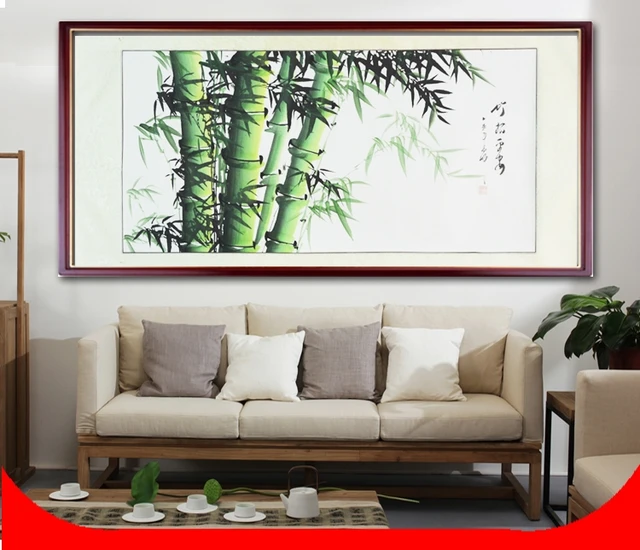 japanese home office small space large scroll painting by numbers japanese style landscape bamboo tree home office wall artwork japanese home office small space large scroll painting by numbers japanese style landscape bamboo tree home office wall artwork