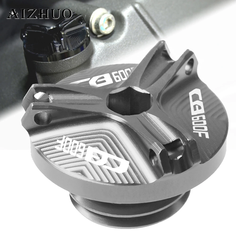 

Motorcycle Engine Oil Filler Cup Cap Oil Filler Cap Plug Cover For HONDA CB600F CB 600 F CB 600F 2007-2013 2012 2011 2010 2009