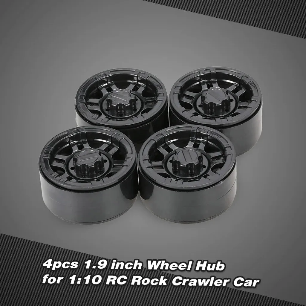 

4pcs 1.9 inch Wheel Hub Beadlock Wheel Rim for 1:10 RC Rock Crawler Axial RC Car High Quality RC Car Parts Toys for Children