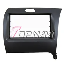 Top Quality Radio Fascia for KIA K3 KIA FORTE KIA CERATO (RHD) Stereo Fascia Dash CD Trim Installation Kit Free Shipping