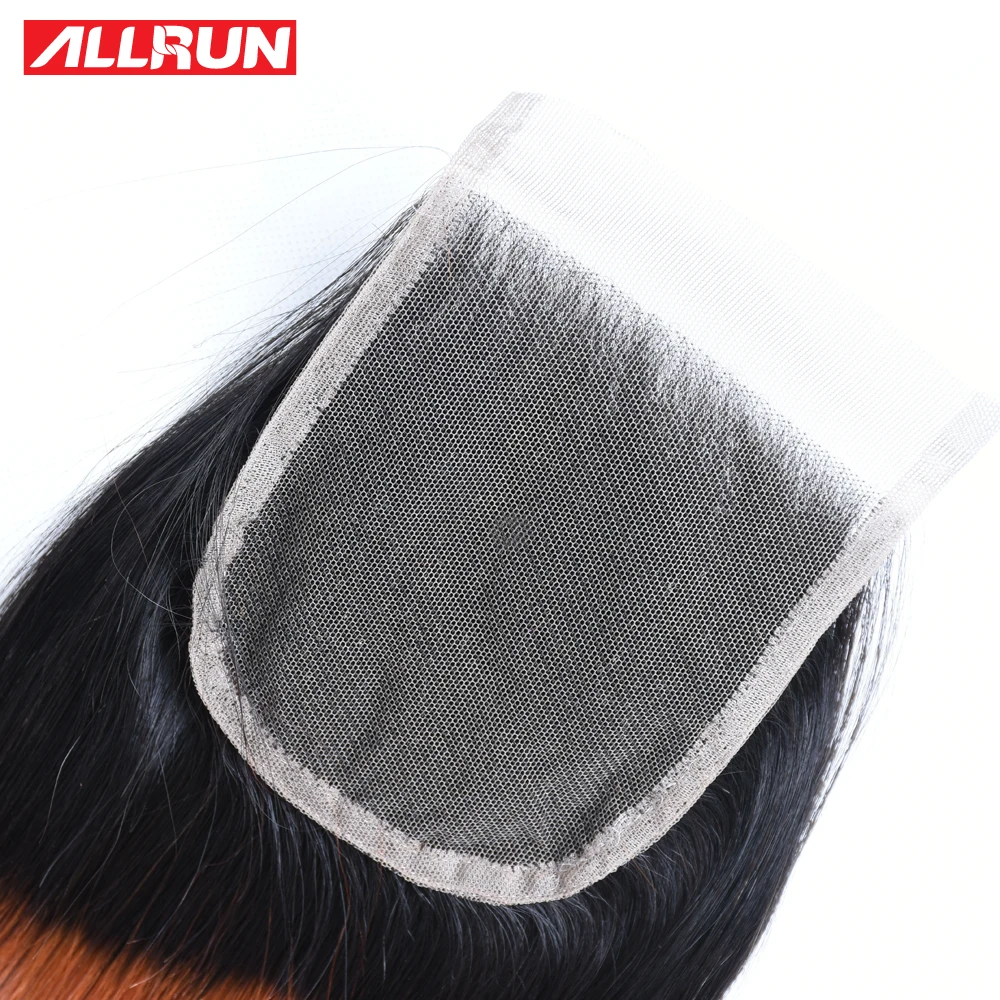 ALLRUN Mongolian Straight Hair Weave 3 Bundles T1B/350 Color Non Remy Hair With 4*4 Lace Closure 100% Human Hair Free Shipping ALLRUN Mongolian Straight Hair Weave 3 Bundles T1B/350 Color Non Remy Hair With 4*4 Lace Closure 100% Human Hair Free Shipping