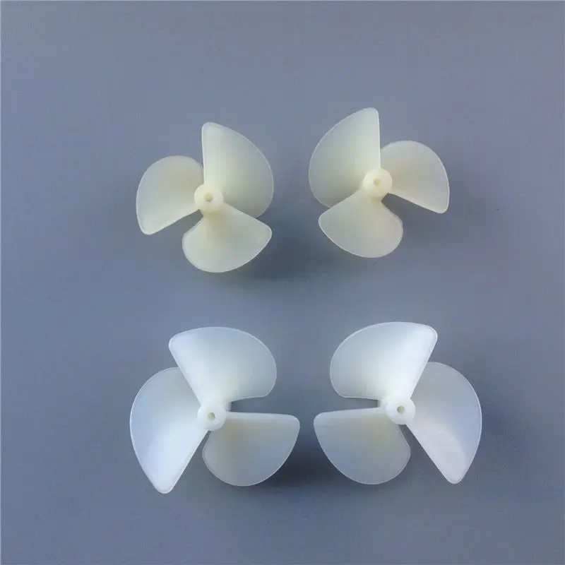 

2Pairs 2.0mm Hole Full Immersion Propeller D36mm/D42mm Three-blade Props CW CCW Propellers for RC Boats Connect Parts