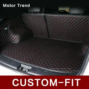 

Custom fit car trunk mat for Toyota Camry Corolla RAV4 Prius Prado Highlander Sienna zelas verso car-styling carpet cargo liner
