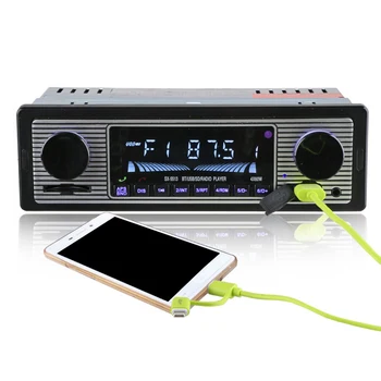 

Vehicle MP3 Player U-disk Plug-in Radio Auto Car Classic FM Retro Radio Player Bluetooth Stereo MP3 USB SD Vehicle DVD Machine