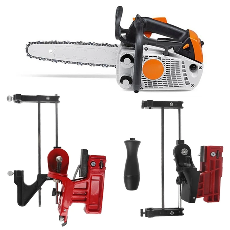 

Universal Pro Lawn Mower Chainsaw File Sharpener Manual Grinding Guide Garden