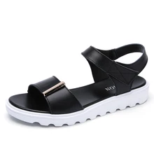 K-TUO Для женщин весна женская обувь уличная спортивная обувь летние кроссовки прогулочные босоножки из натуральной кожи KT-Z008-1