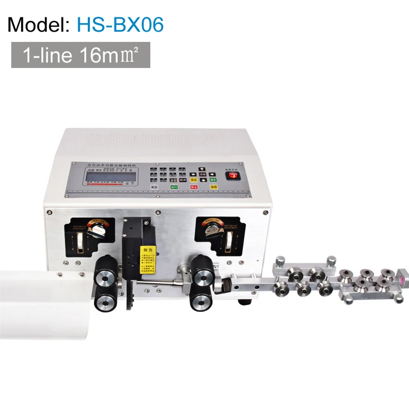 

Automatic Computer Cable Wire Cutting Stripping Machine for Peeling Usage English Versions Wire Harness