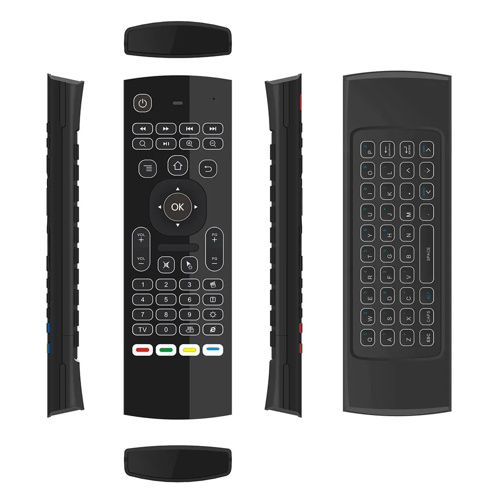 Keyboard Fly Air Mouse Wireless Remote Control Touchpad 2.4GHz for Linux Mac OS Windows PC Smart TV  Set-Top Android TV BOX 