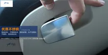 Interior For Skoda Octavia MK3 A7 2015 2016 Stainless Steel The Copilot Storage Box Sequins Trim