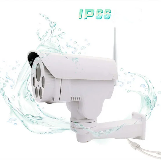 IP камера SmartYIBA1080P HD PTZ купольная с поддержкой 4G SIM SD карты Wi Fi|Камеры
