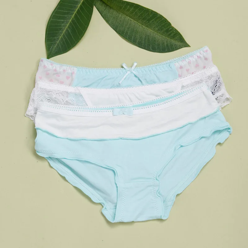 2016 New year's Pure cotton lace sexy panties stri...