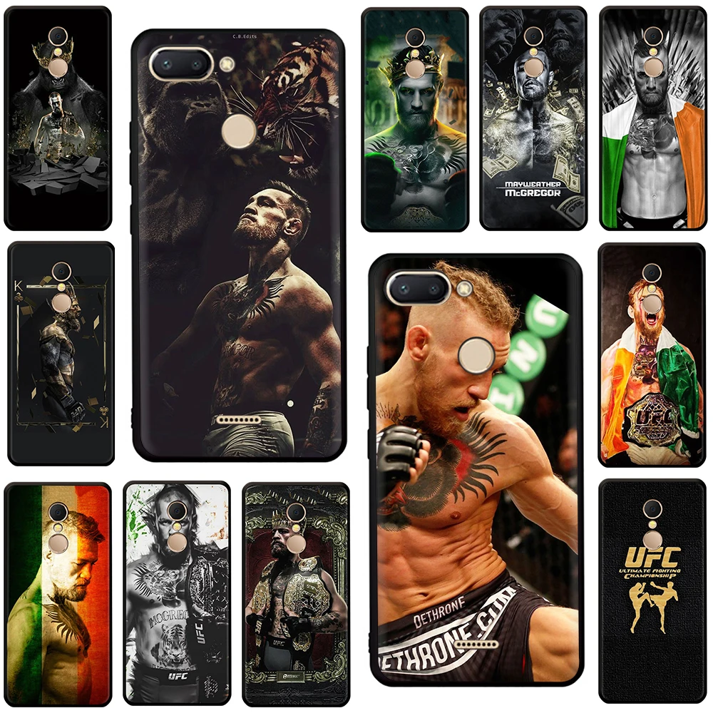 

Conor McGregor UFC Soft Silicone phone Cover for Xiaomi Redmi 4A 6A S2 Note 7 8 4 4x 5 6 Pro 7A K20 Pro