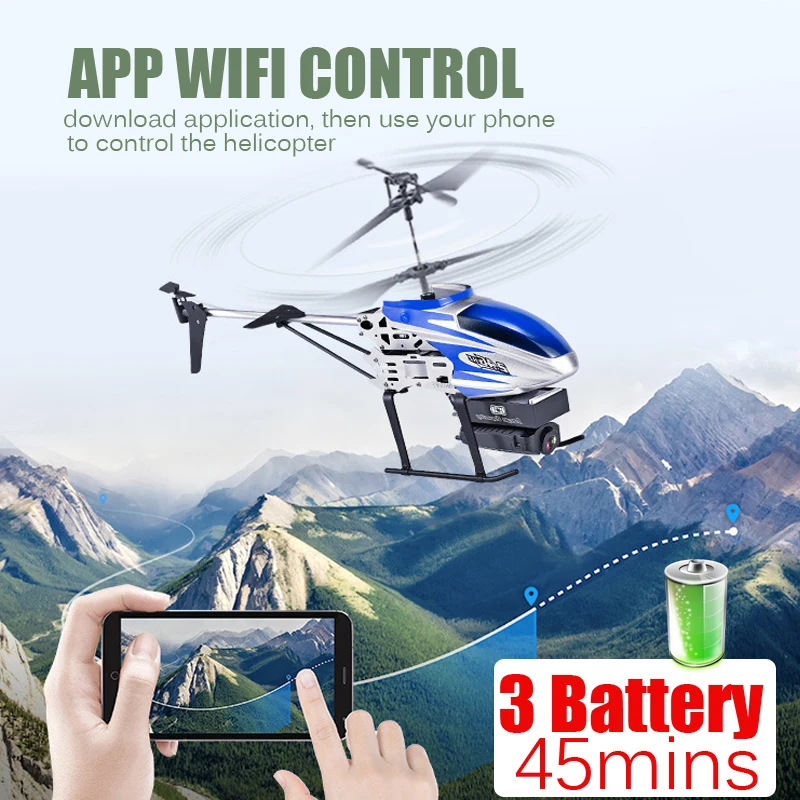 

T-REX Upgrade 1080p Camera Helicopter Drone with One key take off /Altitude Hold Professional RC Aircraft Drone Toys Gift Boys