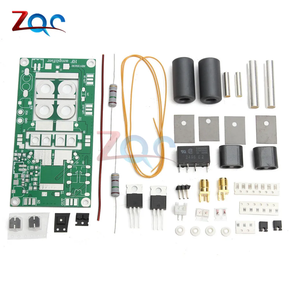 70 Вт SSB Линейный Усилитель Мощности HF для FT-817 KX3 Ham Радио 13,8 В блок питания DIY комплекты