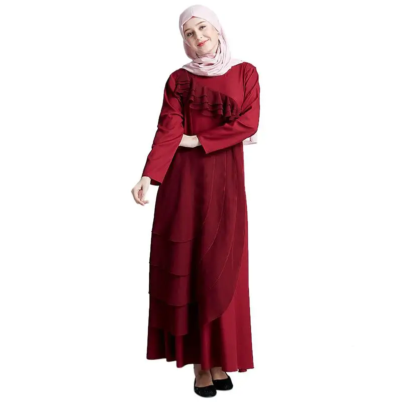 ZACOO Ближний Восток женская одежда женщин мусульманских стран мусульманский халат платье исламский кафтан Одежда для девочек