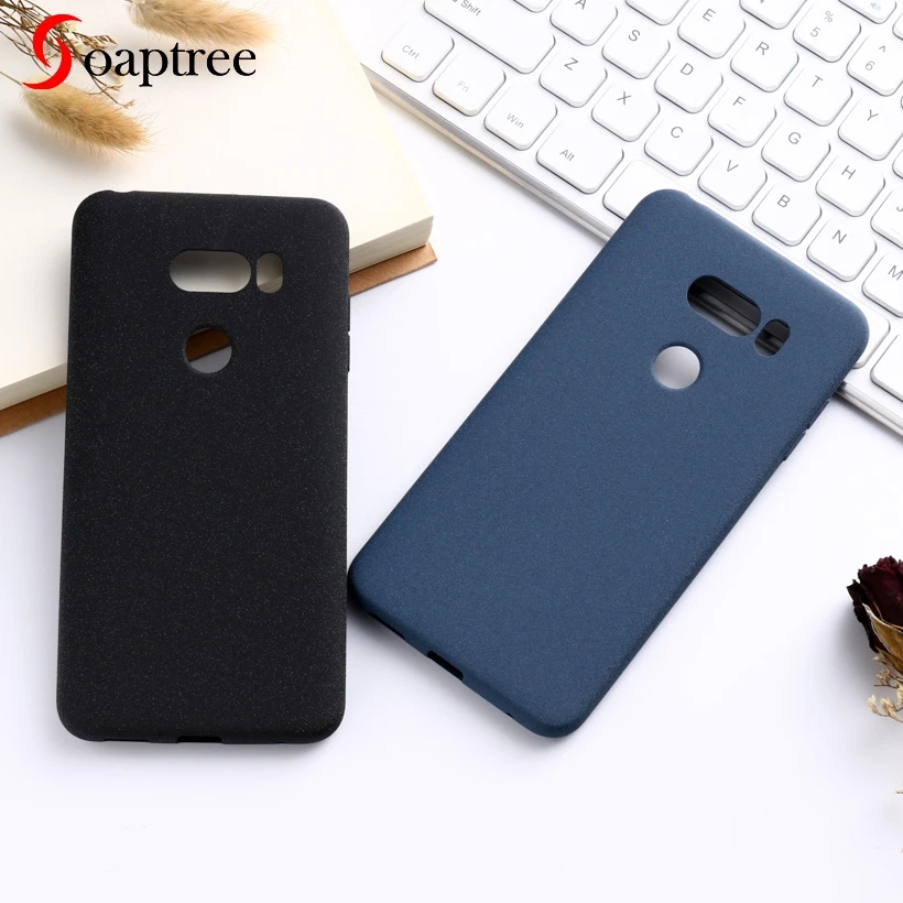 

Soaptree Case For LG V30 Case G7 V30 Plus Q6 Q8 G5 G4 G6 Mini Silicone Soft TPU M700DSK Q6 Plus M703 Scrub Protective Cover