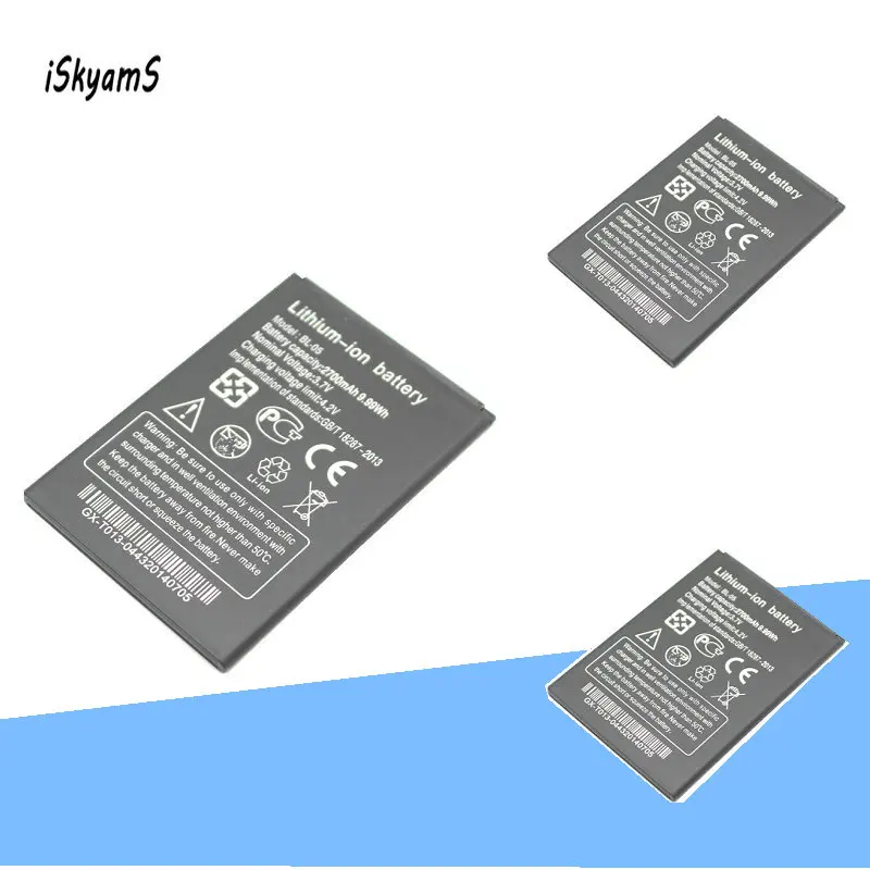 ISkyamS 3x2700 мАч BL 05 Высококачественная сменная батарея для THL L969 аккумулятор батарея|Аккумуляторы мобильных