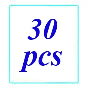 30pcs