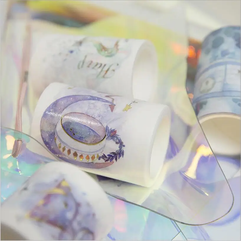 

Creative migratory birds and Variations of the piano series washi tape Hand account album diaries DIY decoration tape Craft gift