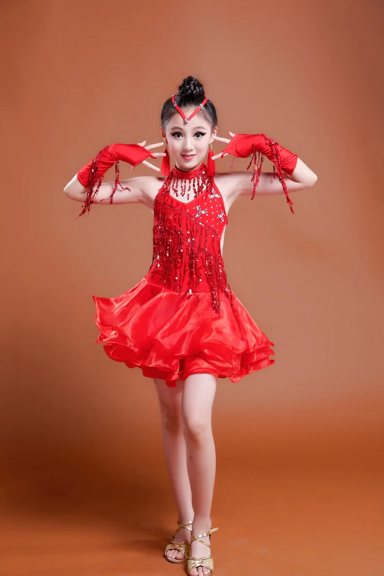 DB24027 latin dance dress-16