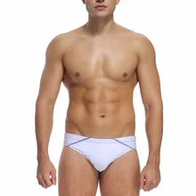 Индивидуальные, BOYTHOR, бренд, белые, тригонометрические, низкая талия, мужские сексуальные плавки, купальники, быстросохнущие