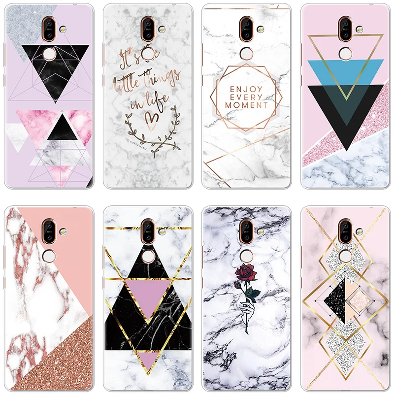 

Marble Cover For Nokia 2 3 3.1 5 5.1 6 6.1 7 7.1 8 8.1 Plus 2018 Sirocco Coque For 7 8 6 6S Plus 5 SE X XR XS Max TPU Case