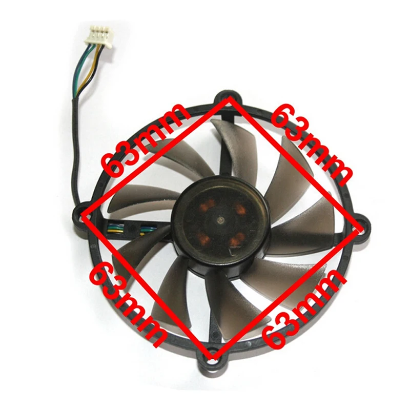 MAXSUN VGA Видеокарта GTS450 HD6770 HD7750 HD7770 HD6850 охлаждающий вентилятор охлаждение