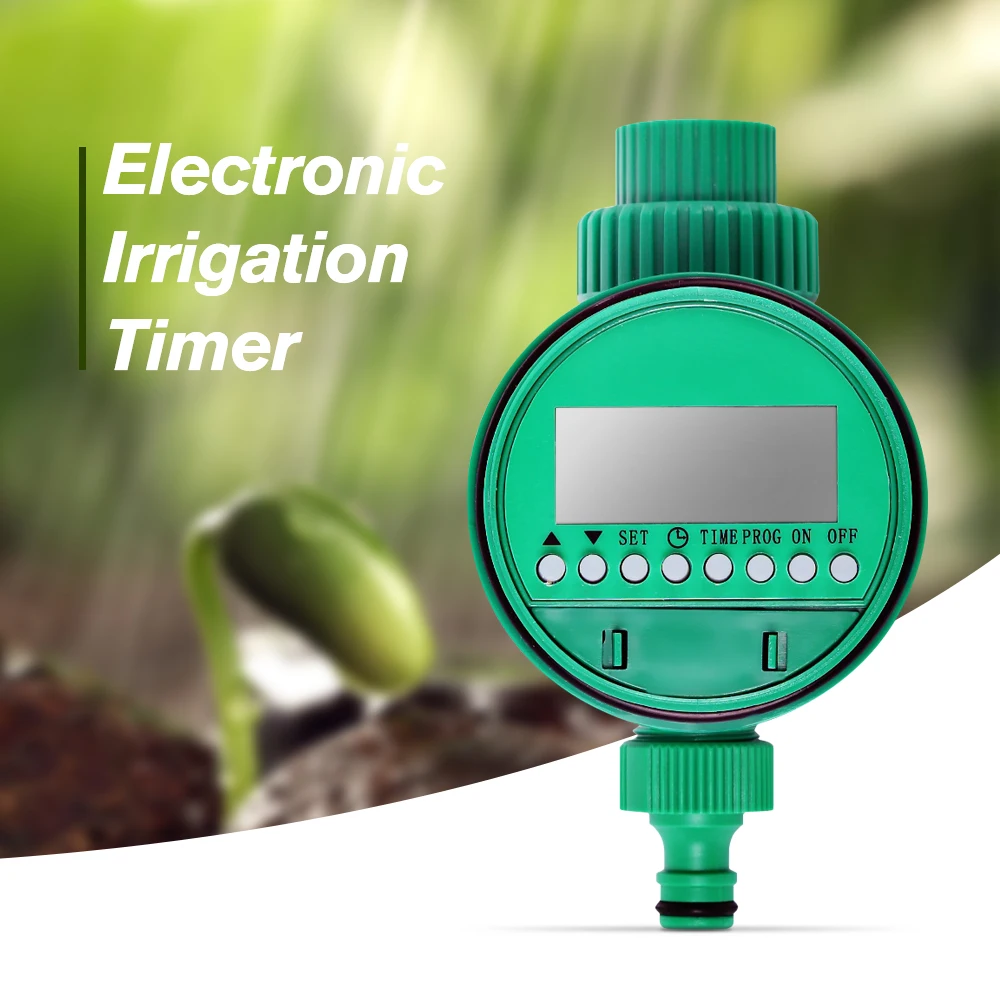 

Automatic Electronic Water Timer Drip Irrigation Garden Sprinkler Controller Automatic Watering System Plant Garden Supplies