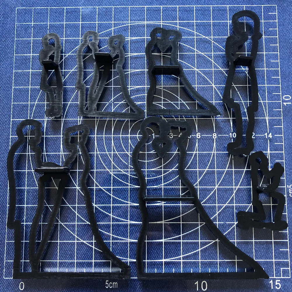 

Cake Tools 1 Pc Couple Bride Groom Wedding Proposal Plastic Cutter Mold Fondant Cake Decorating Mould Baking Tool DIY