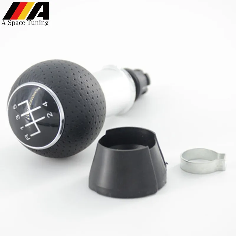 

23mm 5/6 Speed Car Styling Accessories Manual Gear Shift Knob Shifter Lever Stick Pen Head For Audi A3 8L 1.6L (1996-2003)