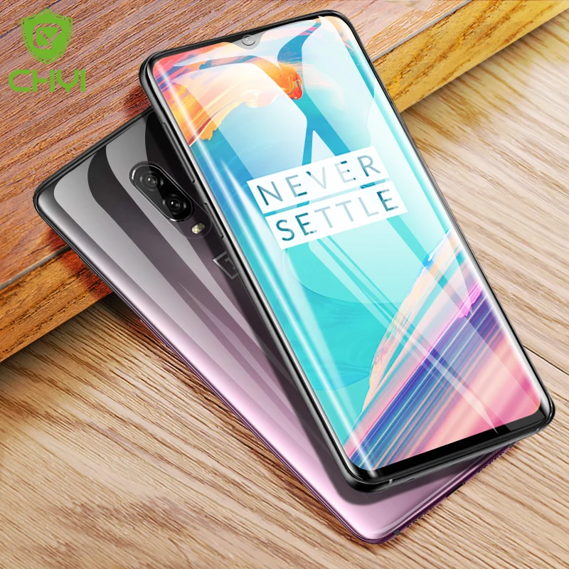 CHYI 3D изогнутая Защитная пленка для экрана Oneplus 8 pro 7T Nano гидратация Nord N10 5G 1 + 8T