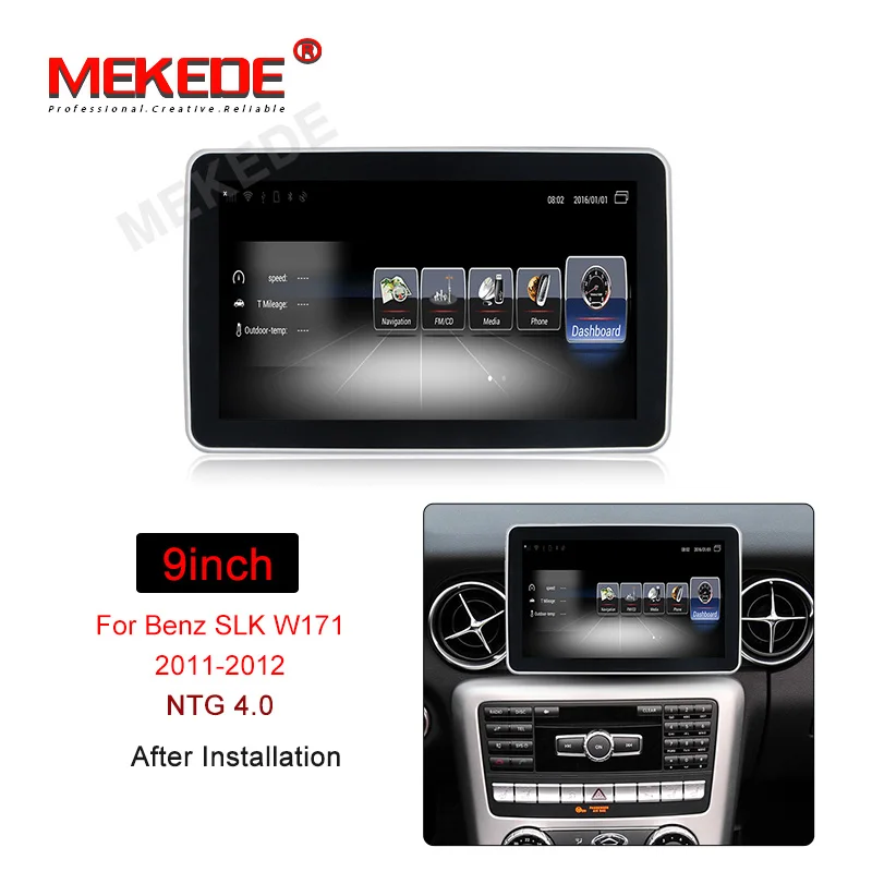 

MEKEDE 3G RAM 32G ROM Android 7.1 4G LTE car multimedia player for Benz SLK W171 R171 SLK200 R172 GPS Navigation radio WIFI BT
