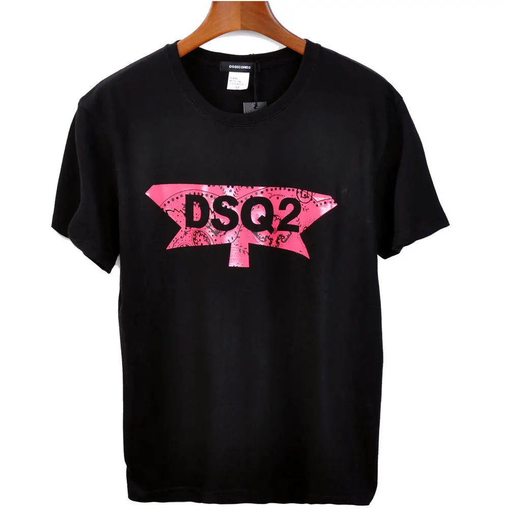 

2019 Summer Simple Style Men's Wear The Letter Printing Round Neck 100% Combed Cotton Short Sleeve T Shirt Sport Tee top