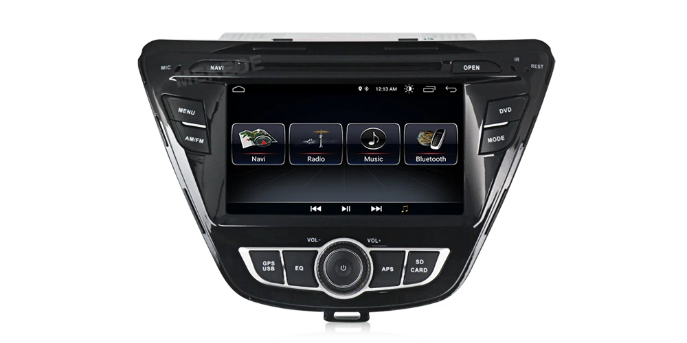 Top MEKEDE Android 8.1 Car GPS Multimedia Navi Stereo Player For HYUNDAI  ELANTRA 2014 with Quad-core support Bluetooth wifi 10