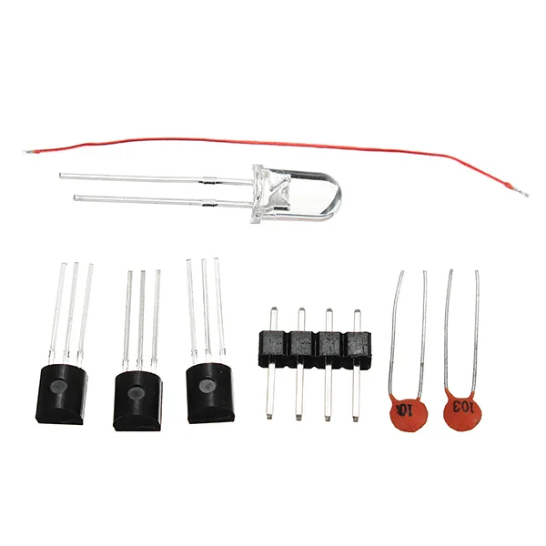 3 12V GSM Mobile Phone Signal Flash Light DIY Kit