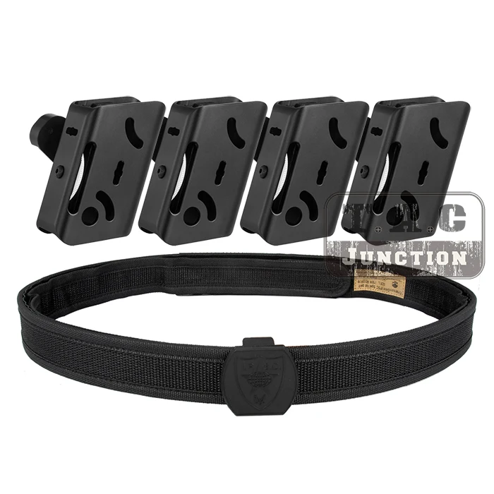 IPSC USPSA IDPA Competition High Speed Shooting Inner & Outer Belt w/ 4x Adjustment Race Master