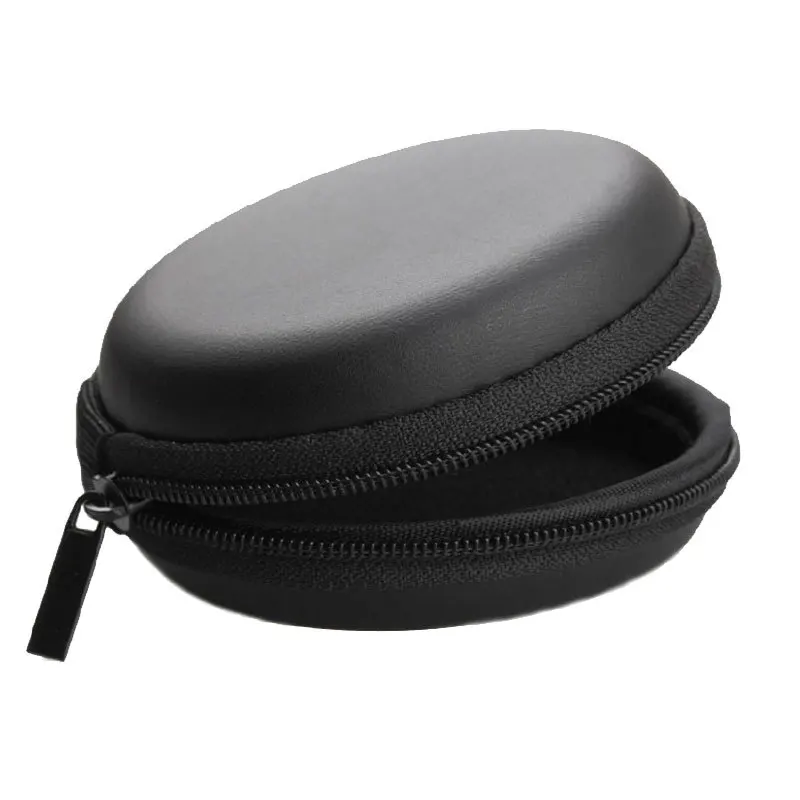 

AIFFECT Portable Mini Round Storage Case Bag for Earphone SD TF Cards Carrying Hard Hold Case Storage Case Bag Box