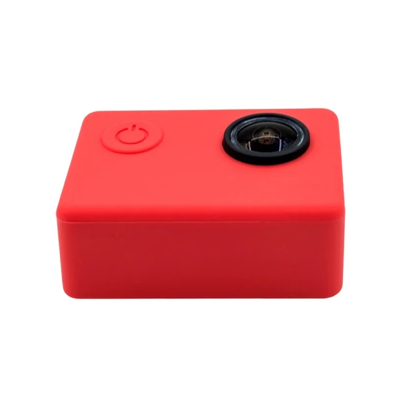 Силиконовый чехол с 2 крышками для объектива Eken H9 H9r GoPro Hero 3 SJ4000 WIFI + SJ5000 SJ7000 SJ9000|camera