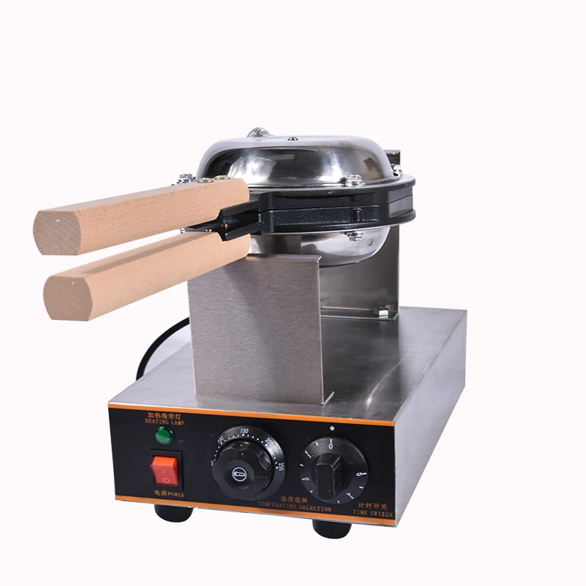  1PC FY-6 Electric Waffle Pan Muffin Machine Eggette Wafer Stainless Steel Waffle Egg Makers Kitchen - 32862672670