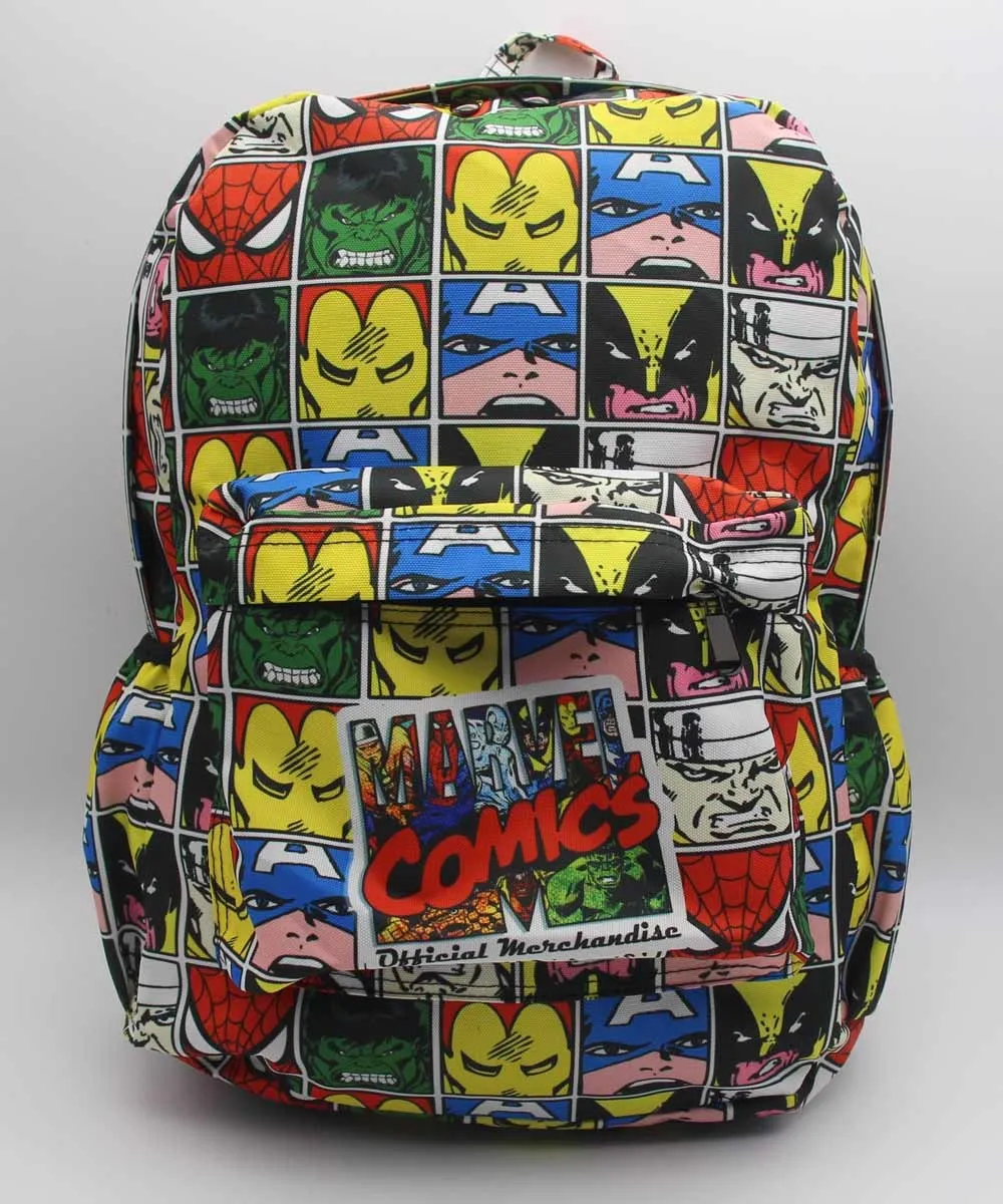 

Marvel Comics DC Comics Iron Man Deadpool BATMAN joker Backpack Shoulder School Bag Unisex Cartoon School bag travel backpacks